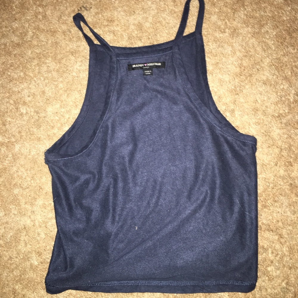 Brandy Melville Cropped halter top